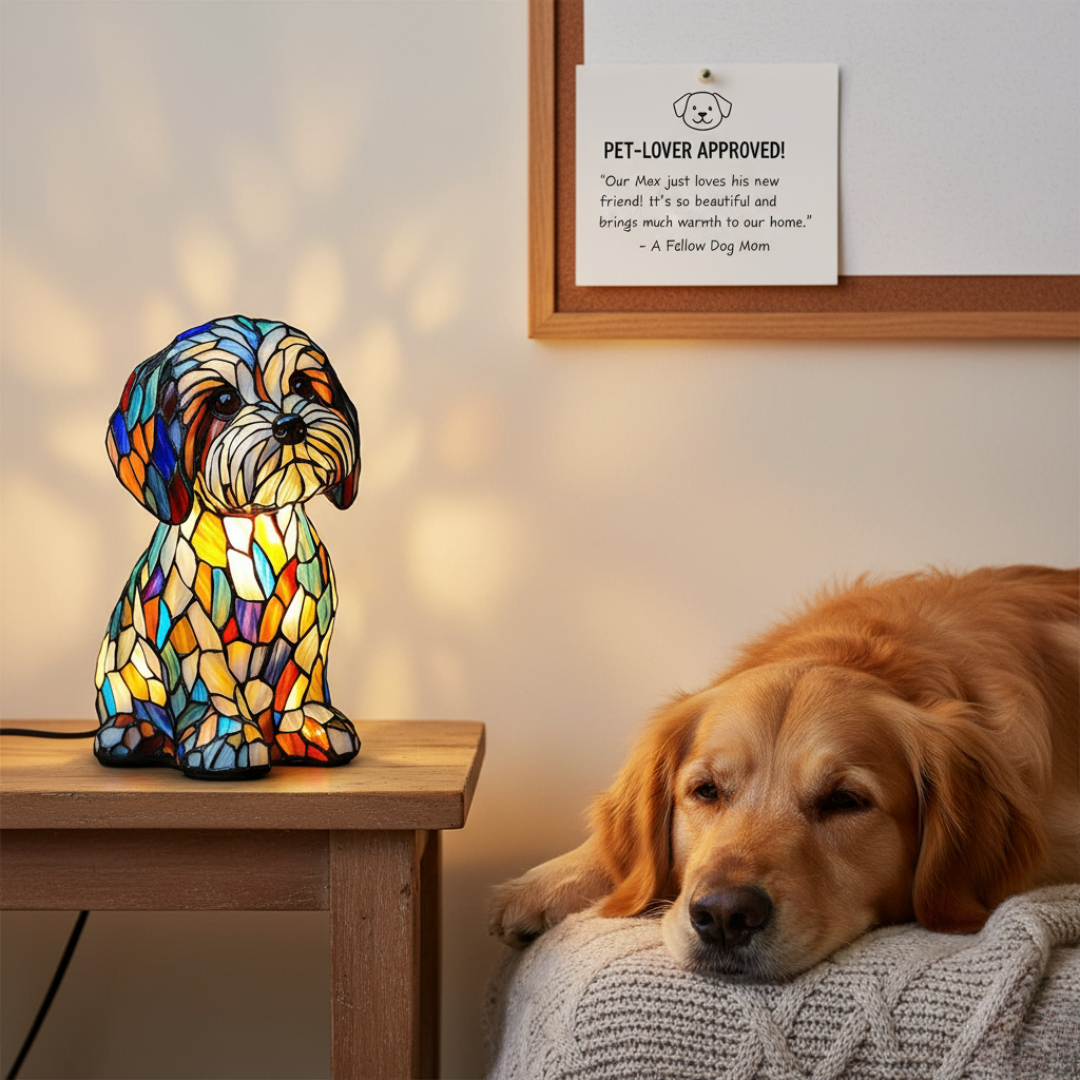 AMICO | Lampada LED a Forma di Cane