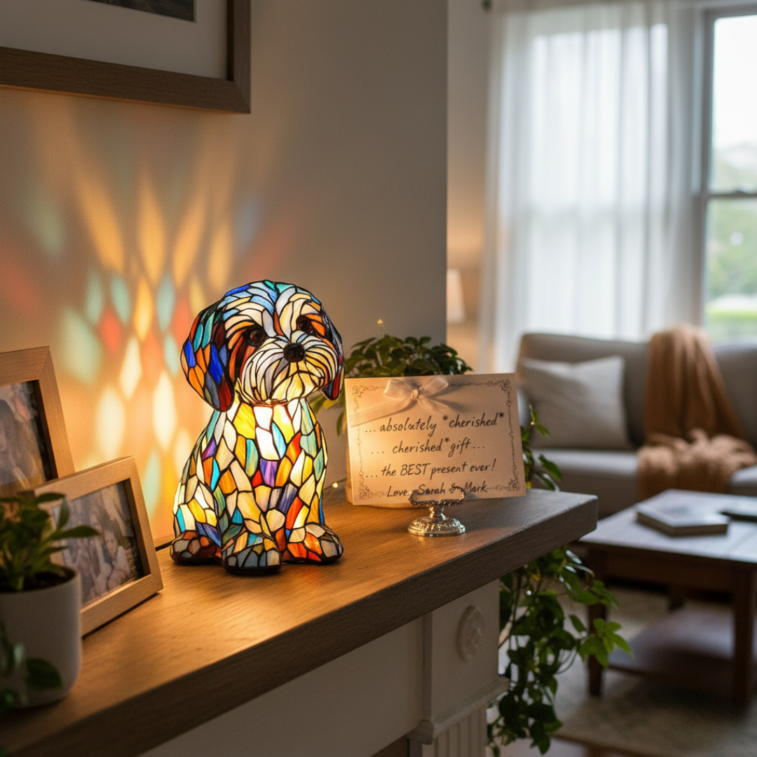 AMICO | Lampada LED a Forma di Cane