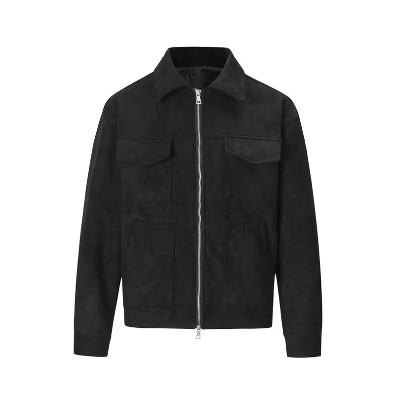 RENZO | Giacca Oversize in Camoscio