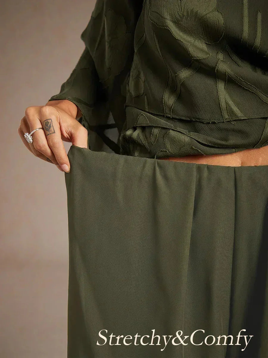 PANTALONI CARLA CHIFFON