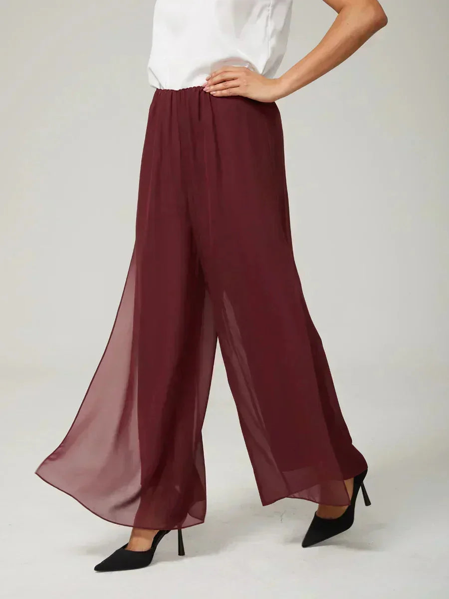 PANTALONI CARLA CHIFFON
