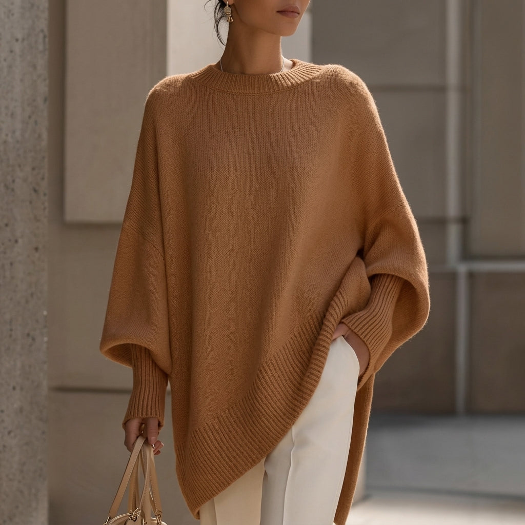 GIORGIA™ | Maglione Oversize in Maglia a Girocollo