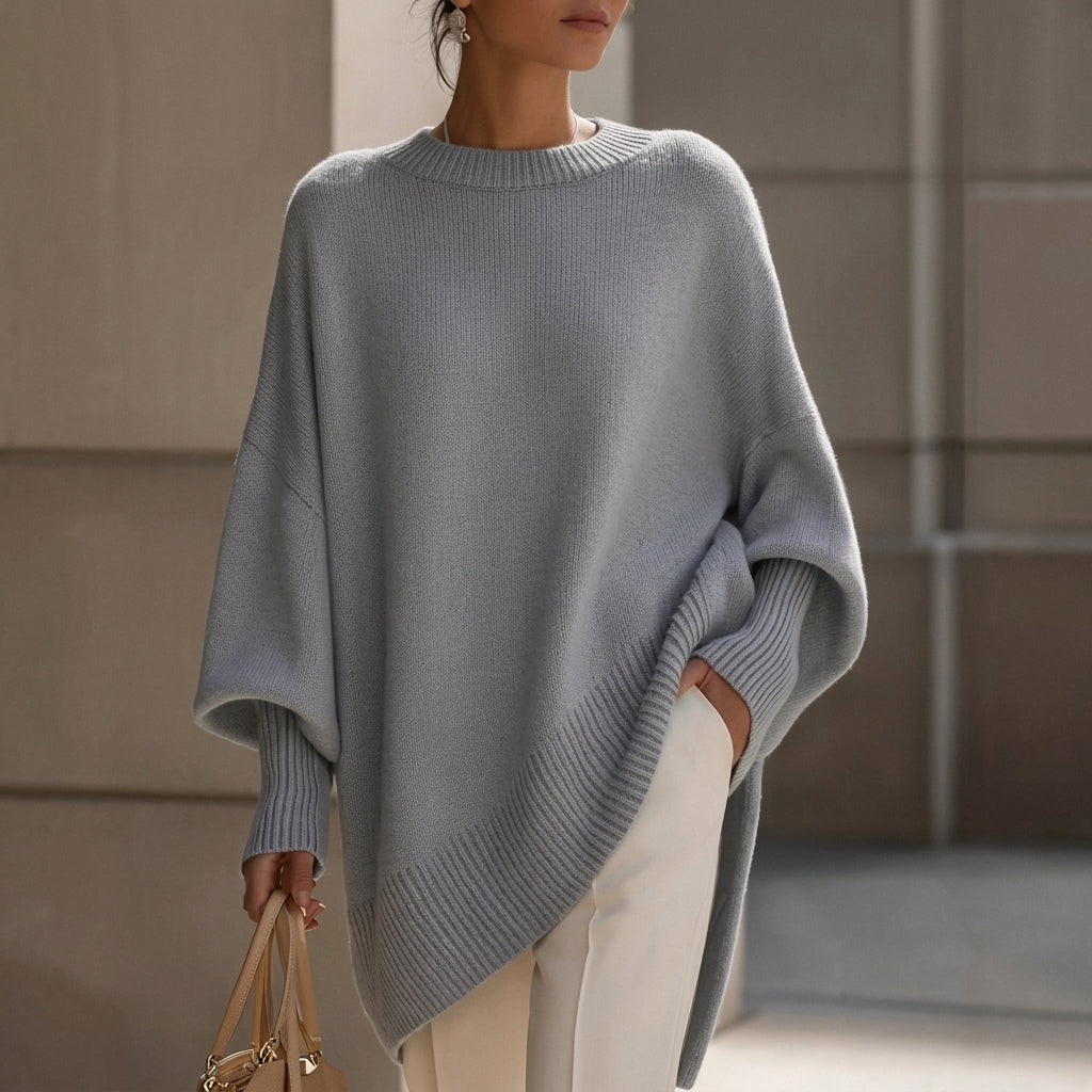 GIORGIA™ | Maglione Oversize in Maglia a Girocollo