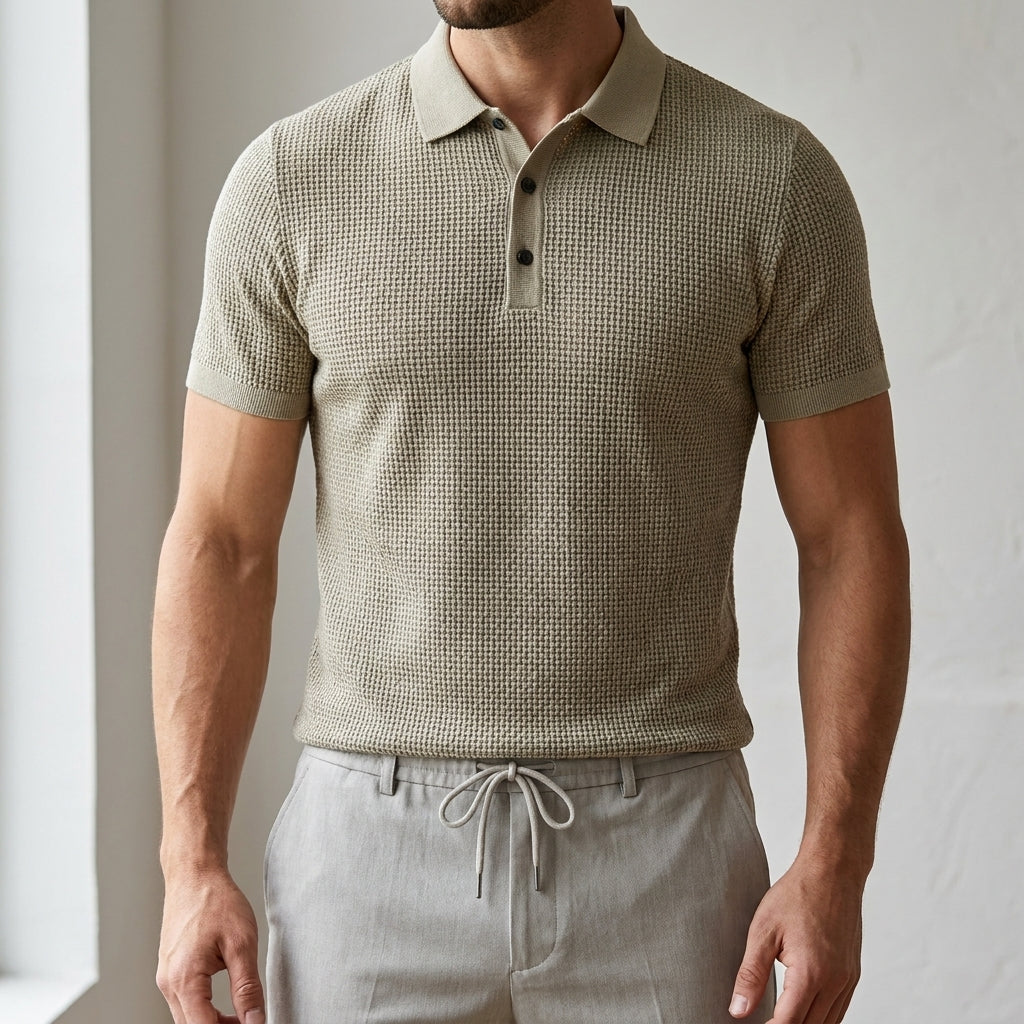 ALESSANDRO MORETTI™ | Polo in maglia premium