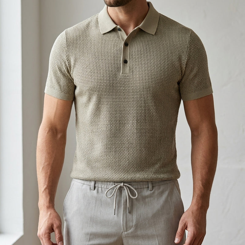 ALESSANDRO MORETTI™ | Polo in maglia premium