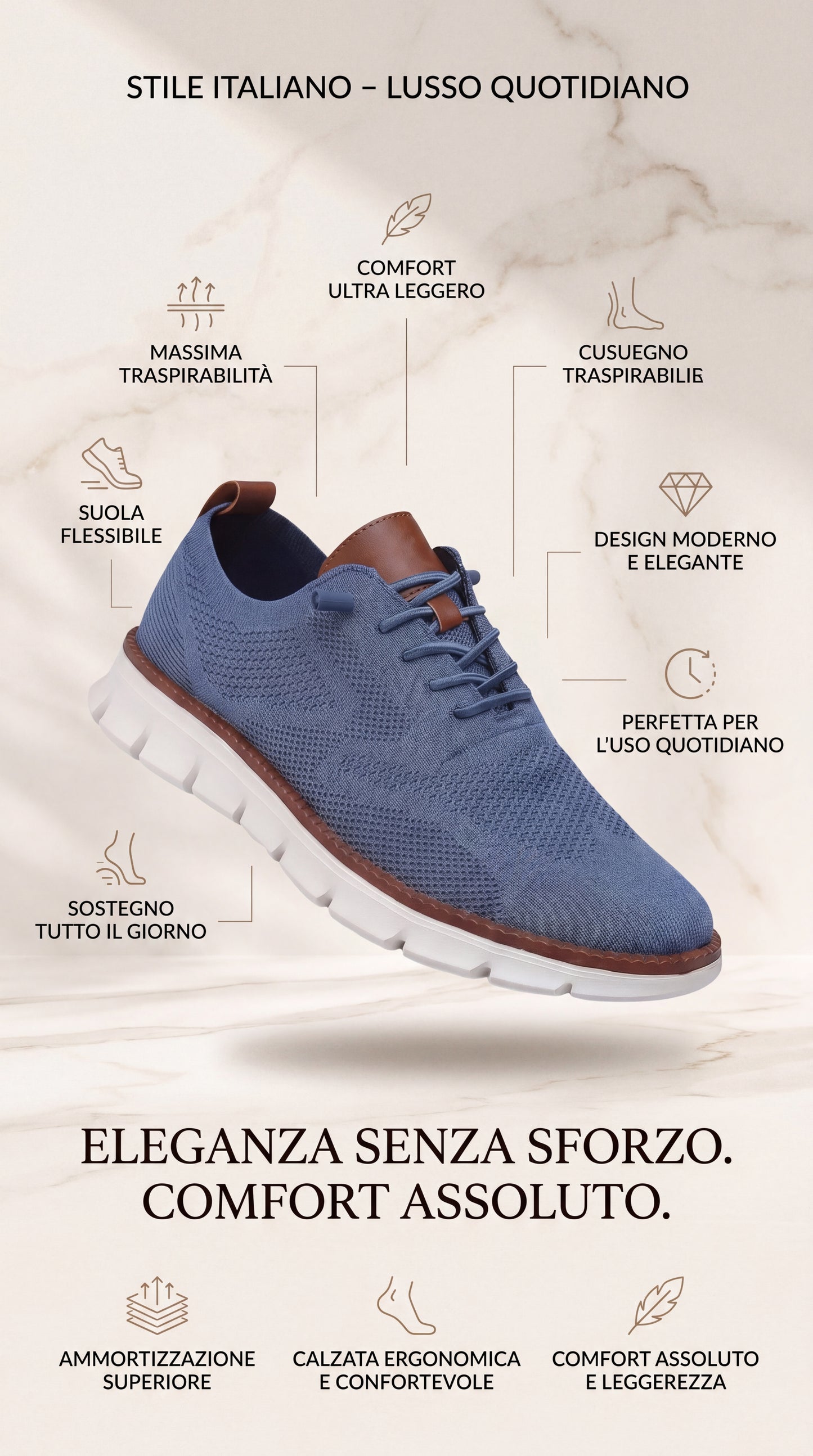 ULTRACOMFORT™ SHOES | Blue