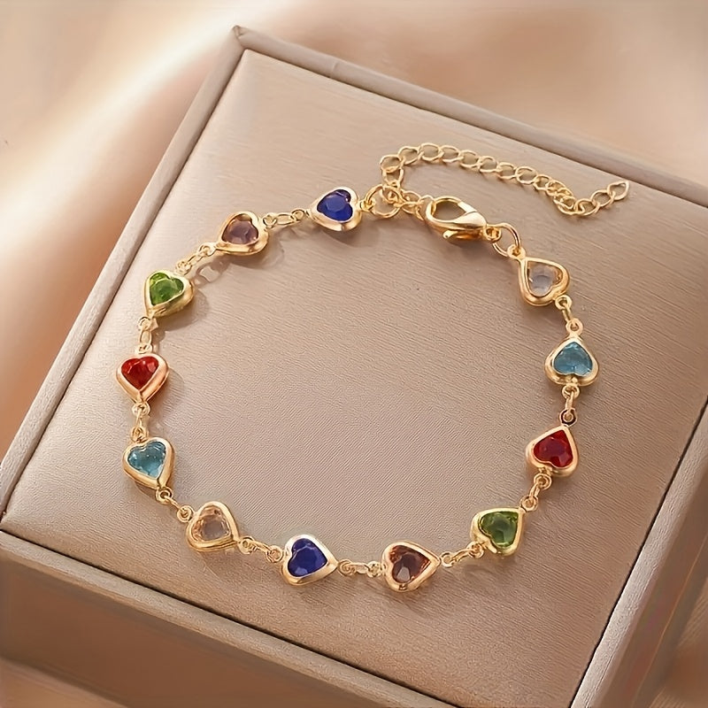 Severina | Bracciale Unico a Forma di Cuore