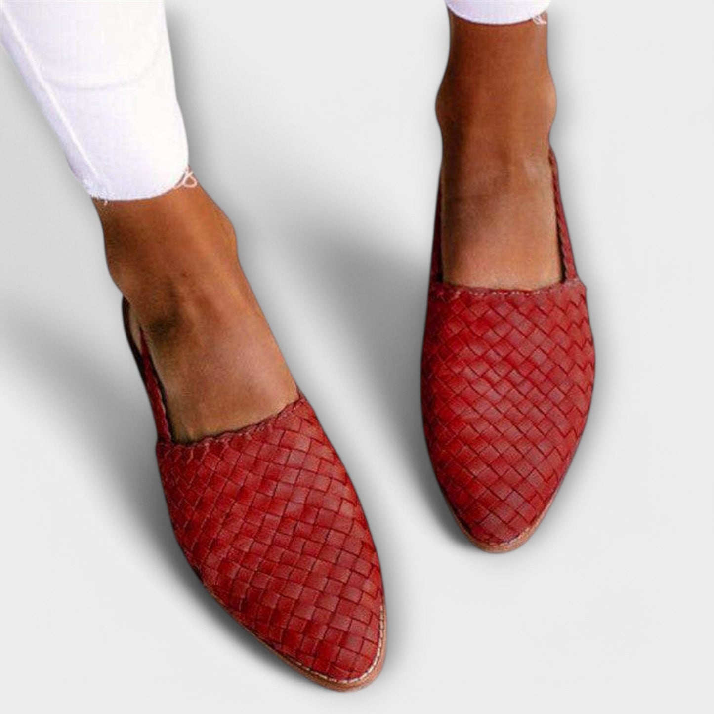 GIULIA™ | Mocassino slingback intrecciato