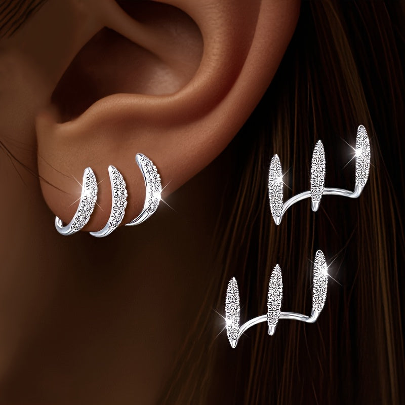 Rosangela | Orecchino Triplo Elegante