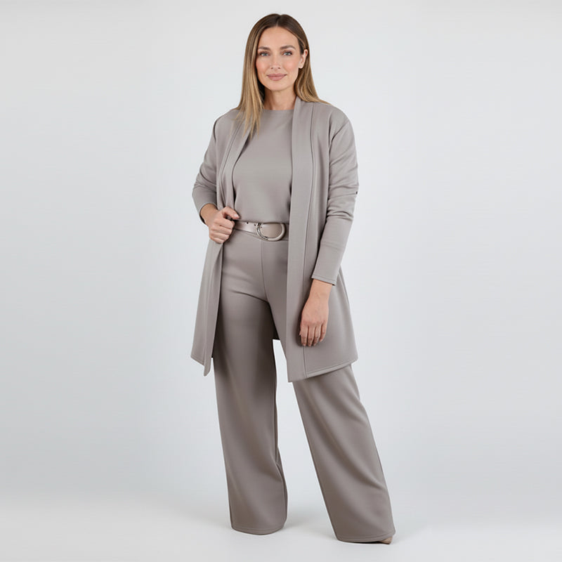 BEATRICE™ | Completo 3 Pezzi con Cardigan Lungo