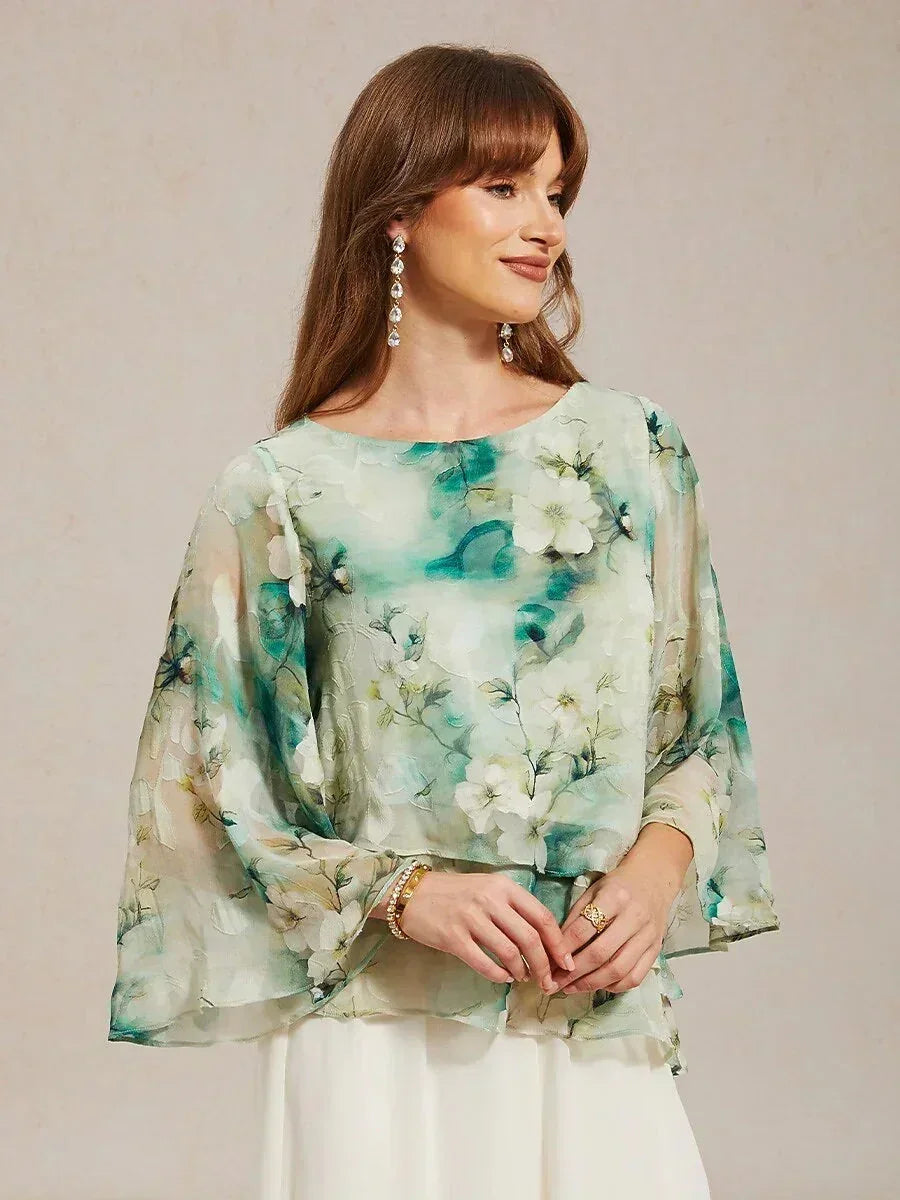 PARIS CHIFFON BLOUSE