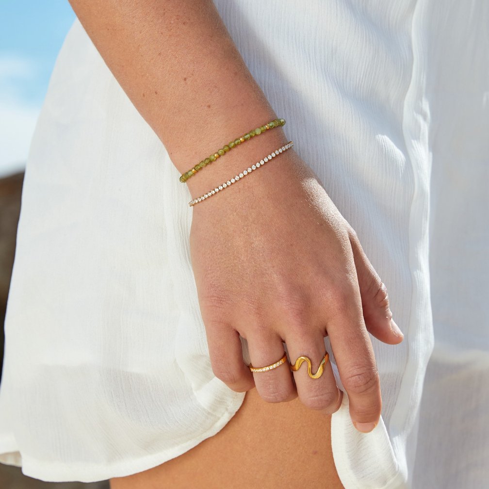 PULSERA CRISTAL DORÉ™