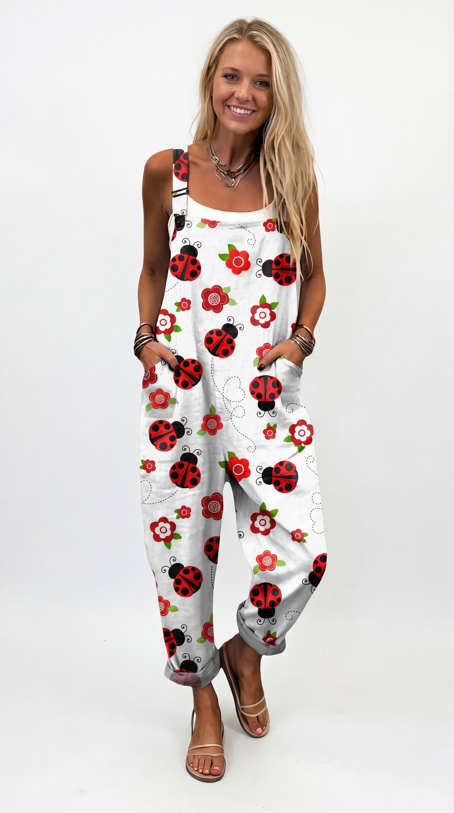 CLAUDIA™ | PRINTED FLOWY JUMPSUIT