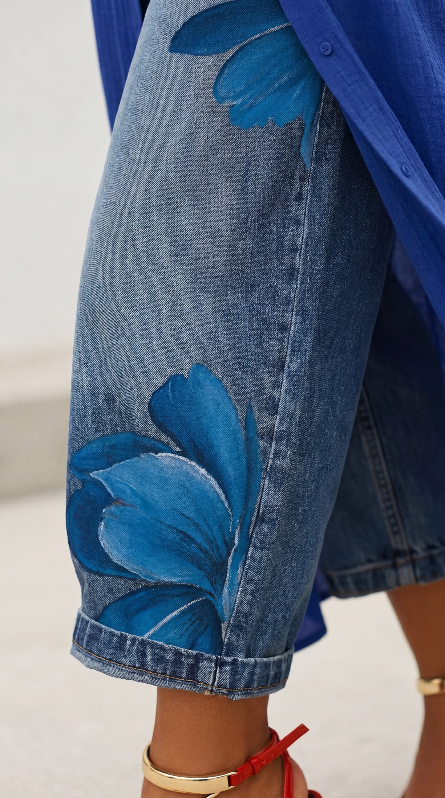 FIRENZE™ | Wide Jeans + FREE Shirt
