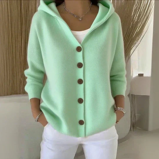 ROSALIA™ | Cardigan con Cappuccio