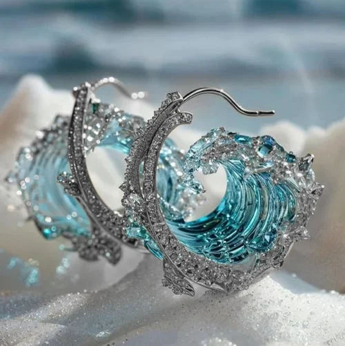 Emiliana | Orecchini Onde del Mare
