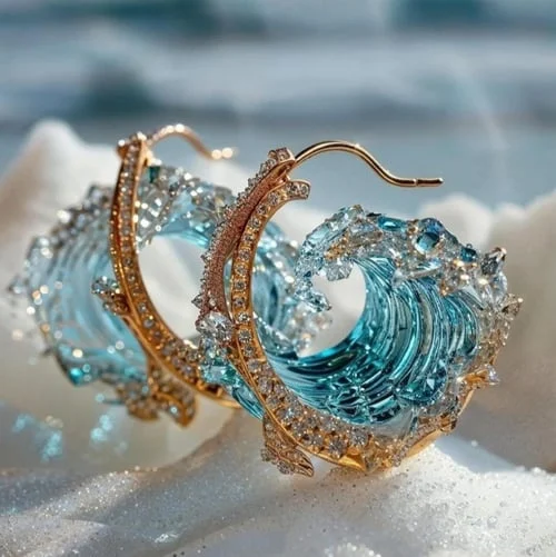 Emiliana | Orecchini Onde del Mare