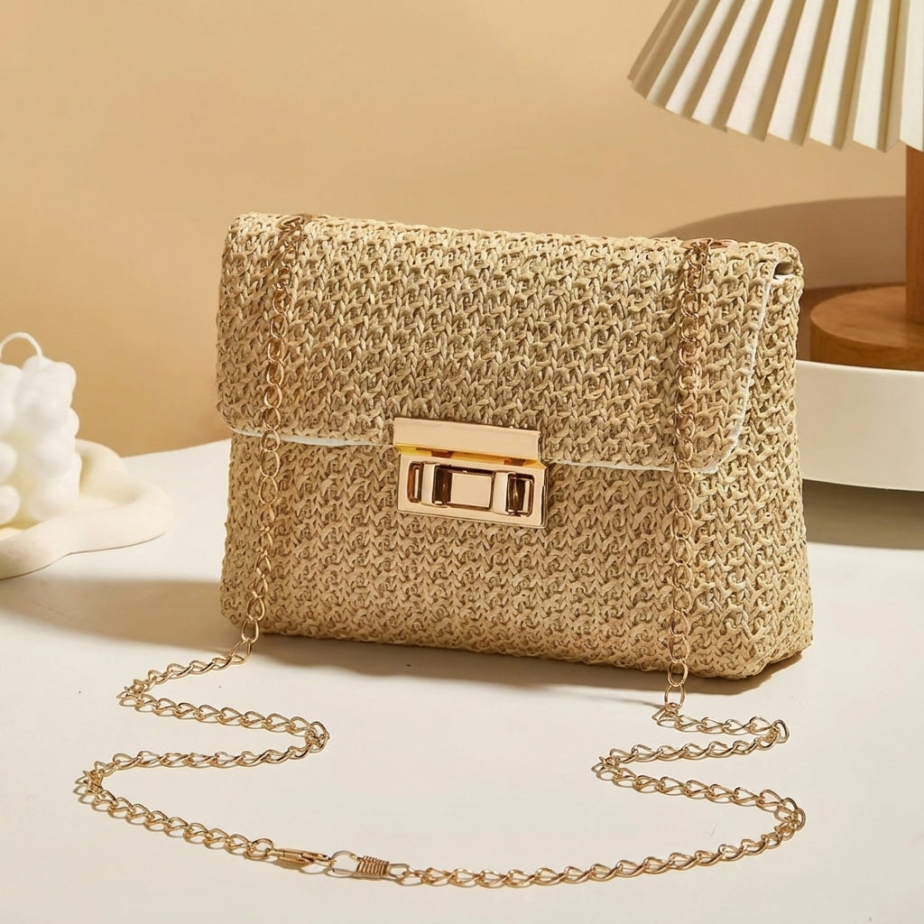 LINA™ | Borsa a Tracolla in Toni Neutri