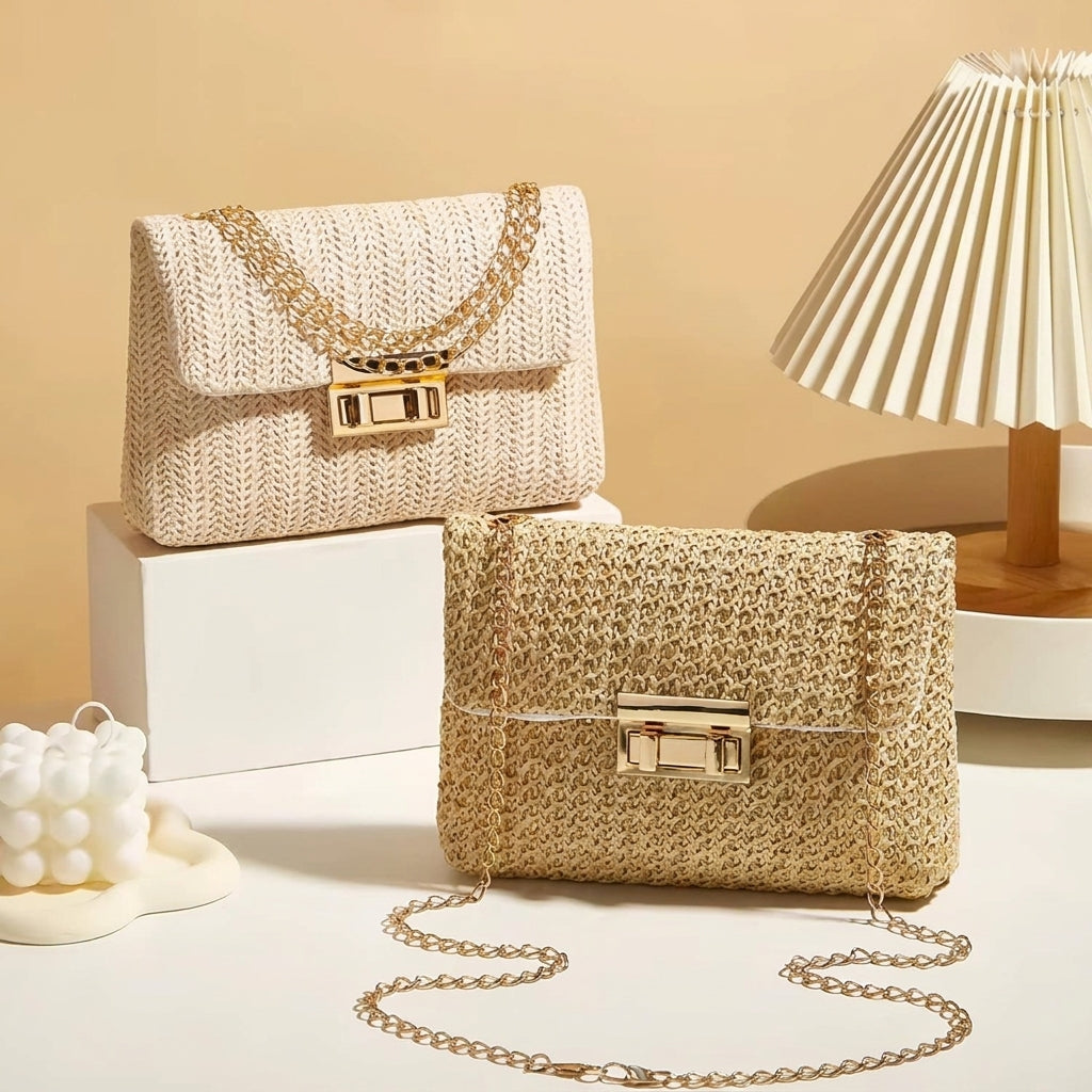 LINA™ | Borsa a Tracolla in Toni Neutri