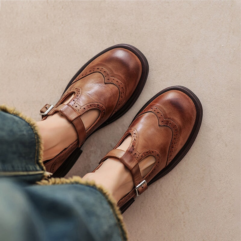 Verda - Élégante Chaussure en Cuir