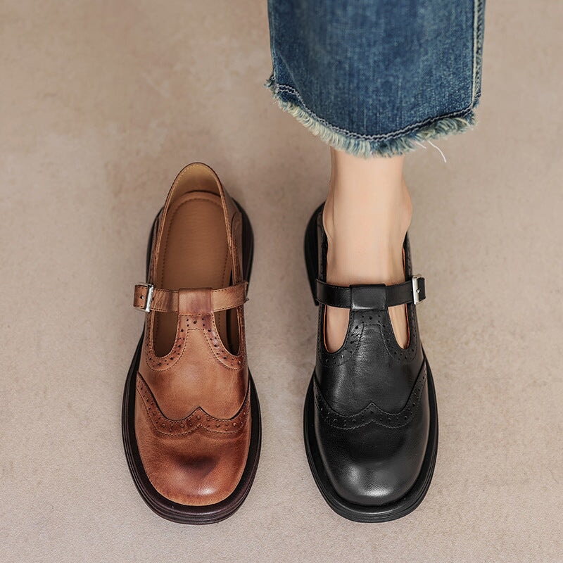 Verda - Élégante Chaussure en Cuir