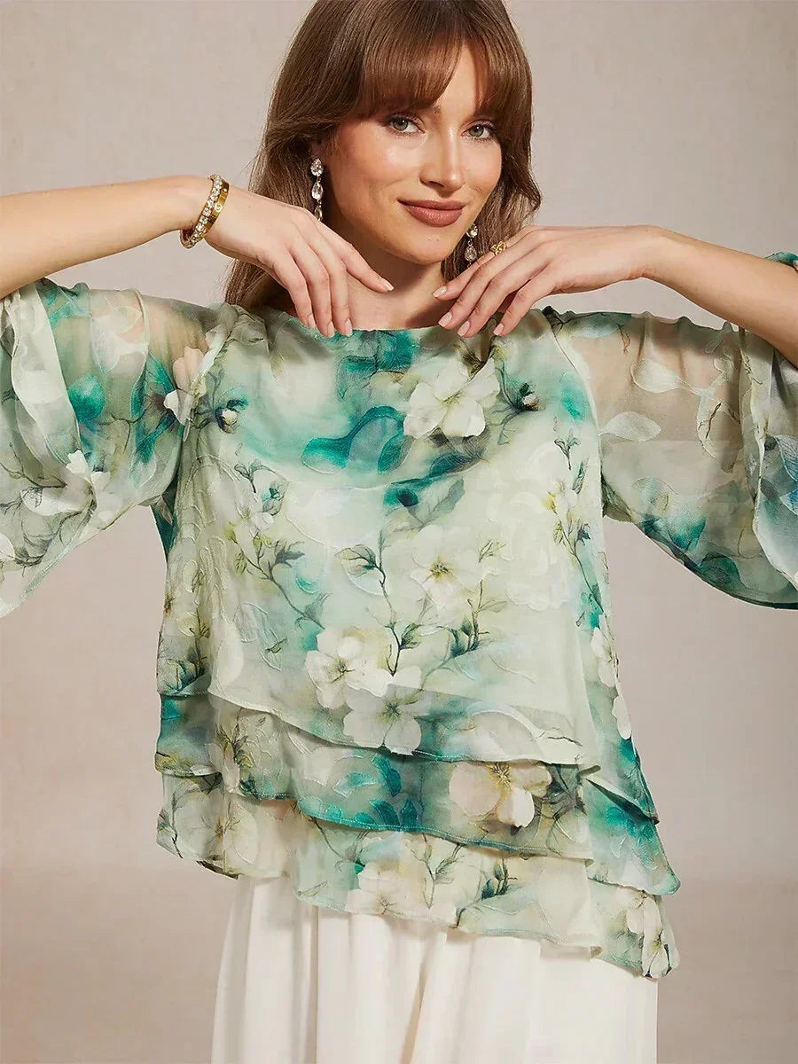 PARIS CHIFFON BLOUSE