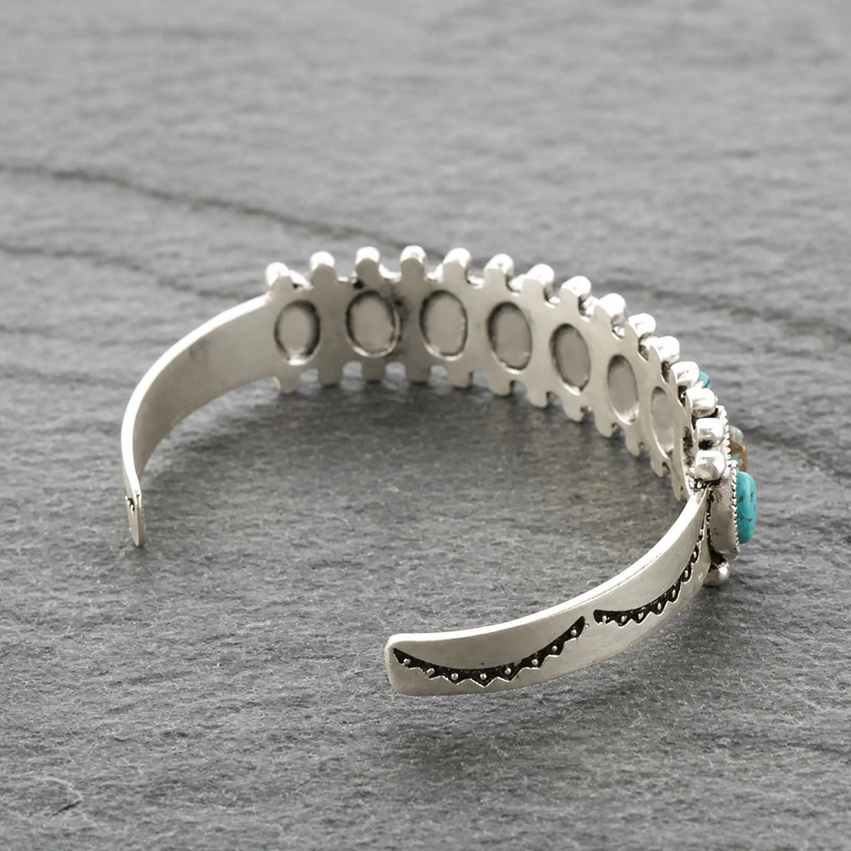 LUISA | Bracciale Argentato con Pietre