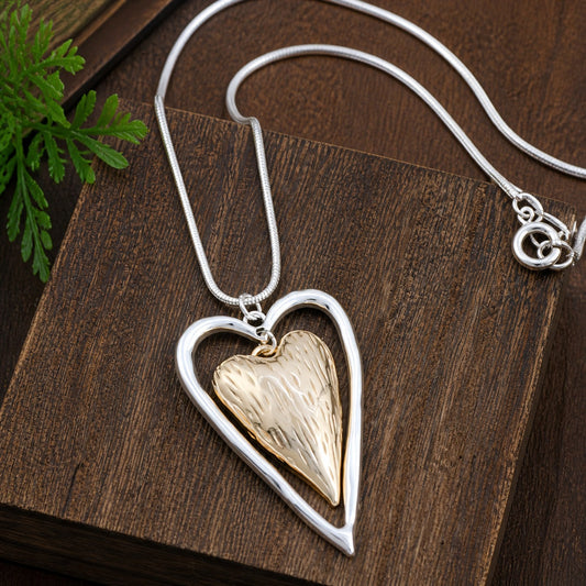 GEMMA | Collana con Doppio Cuore