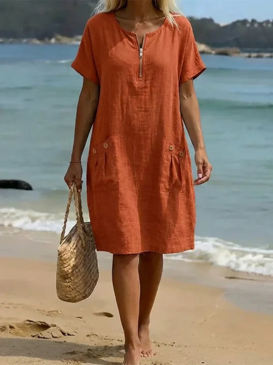 TERESA™ | ABITO CASUAL CON CERNIERA
