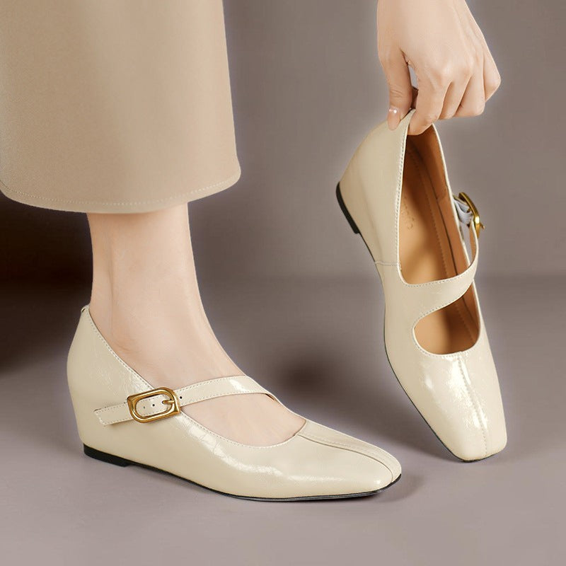 LOREDANA | Babies in Pelle Punta Quadrata