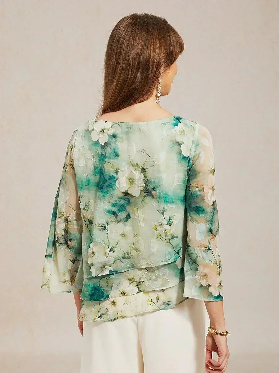 PARIS CHIFFON BLOUSE
