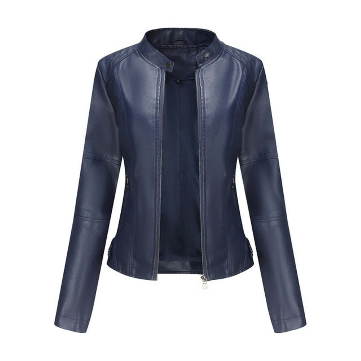 ROMINA™ | Giacca Biker con Collo alla Coreana
